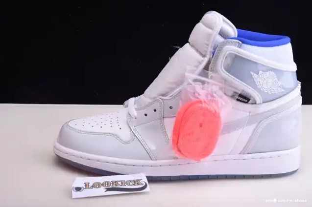 Racer Air High Zoom Jordan 1 CK6637-104 Retro White Blue 0529